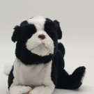 FurReal Friends Newborn Puppy Plush Interactive Toy Dog Black White 8" *TESTED*