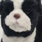 FurReal Friends Newborn Puppy Plush Interactive Toy Dog Black White 8" *TESTED*