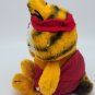 Vtg Garfield Plush 1978 1981 Red Running Jogging Workout