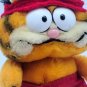 Vtg Garfield Plush 1978 1981 Red Running Jogging Workout