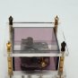 VTG WACO FUJI JAPAN WIND UP LUCITE MUSIC BOX PLAYS âGODFATHER THEMEâ