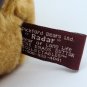 The Brass Button Collection Radar Bear Long Life Jointed Plush 1997 *READ*