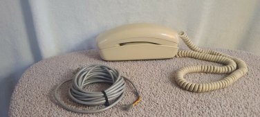 AT&T Tl-210 Trimline Corded Phone - Beige *UNTESTED/AS-PICTURED*