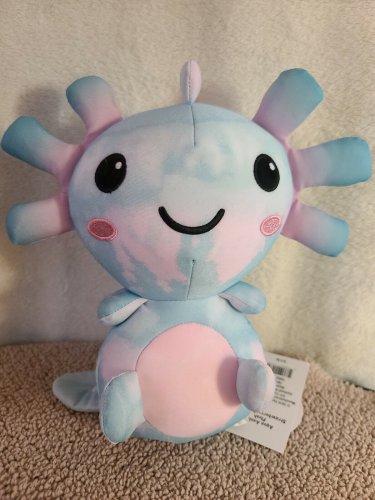 2 Scoops Aqua Axolotl Plush Scented Strawberry 12" Soft Pillow Plushie New