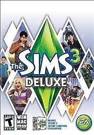 The Sims 3 Deluxe (PC Game WIN/MAC DVD-ROM, 2010) With Manual *CIB*