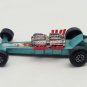 MATCHBOX 1973-1975 64B DRAGSTER BLUE GREEN - RARE *READ*