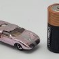 Excellent Aurora Cigar Box Speedline Ford GT Champagne w/White Stripe