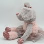 Dan Dee Ballerina Mouse Plush 16" Sitting Stuffed Animal Glitter Doll
