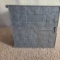 Minecraft Mini Figure Collector Case Storage Display Cube Box Gray 2014 Mattel