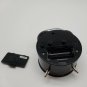 DEKAD Analog Alarm Clock Desk Table Bedroom Quartz Movement Battery Op - Black