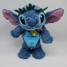 Disney Dance and Sing Lilo Stitch  Felt Lei Headdress 14" Plush Doll HTF TESTED