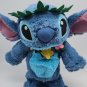 Disney Dance and Sing Lilo Stitch  Felt Lei Headdress 14" Plush Doll HTF TESTED