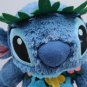 Disney Dance and Sing Lilo Stitch  Felt Lei Headdress 14" Plush Doll HTF TESTED