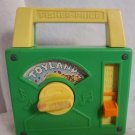 Fisher Price Toyland Radio (Mechanical) VINTAGE 1983 Made In Japan, TESTED Works