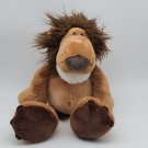 NICI Wild Friends Lion Dark Brown Mane Plush Kids Soft Stuffed Toy Animal 14”