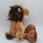NICI Wild Friends Lion Dark Brown Mane Plush Kids Soft Stuffed Toy Animal 14&acirc;��