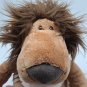 NICI Wild Friends Lion Dark Brown Mane Plush Kids Soft Stuffed Toy Animal 14&acirc;��