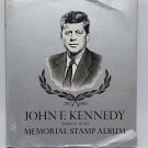 Vintage John F. Kennedy World Wide Memorial Stamp Album Binder w/ 100+  Stamps