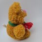 Vtg 1987 Baby Fozzie Bear Muppet Babies 9&acirc;�� Plush Christmas Fozzy Stuffed Animal