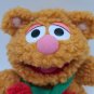 Vtg 1987 Baby Fozzie Bear Muppet Babies 9â Plush Christmas Fozzy Stuffed Animal
