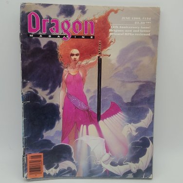 Dragon Magazine Issue # 134 Vol XIII # 1 June 1988