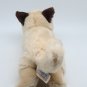 SIAMESE CAT TOYS R US ANIMAL ALLEY Tan Brown Kitty 10" Plush *CLEAN*