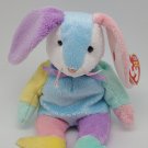 TY Beanie Baby - DIPPY the Multi-Colored Rabbit (Blue & White Head) (8.5 inch)