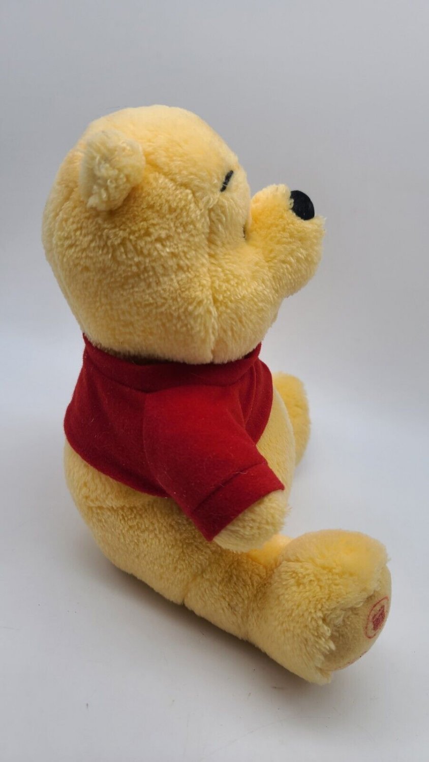 Disney Winnie The Pooh Talks Teaches Counting Interactive Plush Bear 10 ...