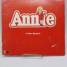 ANNIE A NEW MUSICAL ORIGINAL 1977 CBS QUADRAPHONIC VINYL LP GATEFOLD SLEEVE