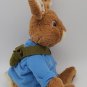 GUND Nickelodeon Peter Rabbit Bunny Rabbit Plush Stuffed Animal w/Backpack 14"