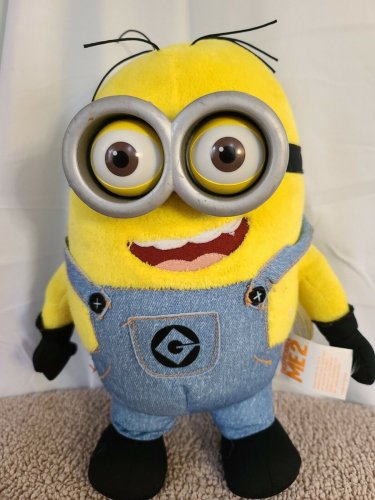 Despicable Me Interactive Minion - Stuart - Universal Studios 12" *WORKING*