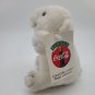 Coca Cola Vintage 1996 Polar Bear 6 1/2" Tall Plush Toy