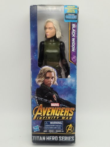 Marvel Infinity War Titan Hero Series Black Widow with Titan Hero Power FX Port