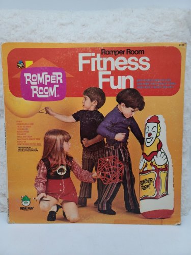ROMPER ROOM FITNESS FUN LP- PETER PAN RECORDS 8116 - G Vinyl. Vintage