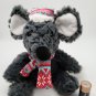 Vintage Dandee Christmas Plush 9" Mouse Stuffed Animal Holiday *CLEAN and RARE*
