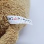Medium-Sized Tan Monkey Plush w/ Bow Tie FAO Schwarz CLEAN