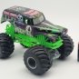 Monster Jam Large 7" Long GRAVE DIGGER Monster Truck Hot Wheels Diecast Plastic