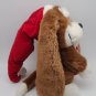 Vintage Kris Santa Puppy Dog Christmas Holiday Applause Plush Stuffed Animal