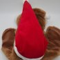 Vintage Kris Santa Puppy Dog Christmas Holiday Applause Plush Stuffed Animal