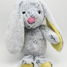 HUG FUN Plush Bunny Rabbit Yellow Bow 14" Floppy Ears *CLEAN*