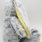 HUG FUN Plush Bunny Rabbit Yellow Bow 14" Floppy Ears *CLEAN*