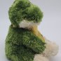 12" CIRCO TARGET BABY GREEN FROG YELLOW W/ BOW STUFFED ANIMAL PLUSH TOY LOVEY