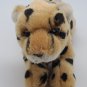 Gund Telus Leopard Cat  Plush and Beans 4" tall x 7.5" L