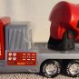 Nylint Metal Muscle Top Spot Red Truck w/Movable Spot Light Pressed Steel -WORKS