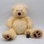 VINTAGE 13" Teddy Bear *NO TAG*, Ty Beanie Buddy RARE /CLEAN