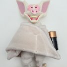 1997 Anastasia Bartok 7” White Bat Talking Plush Toy 20th Century Fox*UNTESTED*