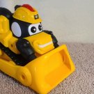 CAT Construction Truck Toy Vehicle Toddler Toy w/ Face 7" Long Moves/Sound