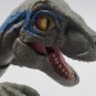 Mattel Jurassic World Dino Rivals Primal Pal Raptor Blue Action Sounds Works