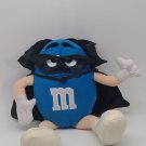 Nanco 2001 Blue Plush w/Black Cape & Mask Costume 12” *SEE PICS*