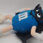Nanco 2001 Blue Plush w/Black Cape & Mask Costume 12&acirc;�� *SEE PICS*